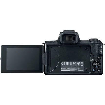 Canon M50 Mirrorless Digital Camera EF-M 15-45mm IS STM Lens, HD 4K -Vari-Angle Touchscreen Wi-Fi Digital ILC Camera(Brand new)