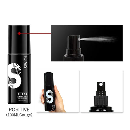 Sevich Hair Hold Spray Water Applicator for Styling Working Hair Building Fibers Hairdresser Water Hair Fixing Spray 100ML