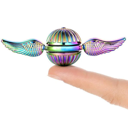 Golden Snitch Fidget Spinner for Kids Adult Anti Stress Fidget Toys Antistress Ball Metal Finger Rotation Spinner Desk EDC Toys