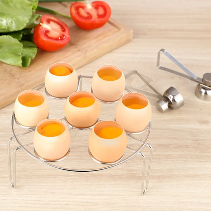 Stainless Steel Egg Topper Cutter Metal Egg Scissors Boiled Raw Opener Creative Kitchen Tool Gadgets Accessories Cool Gadgets