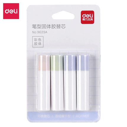 DELI Pen Style Glue Stick High Viscosity Glutstick Solid Glue Paper Sticker Stationery Office Supplies