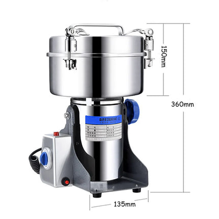 2000g Grains Spices Hebals Grinder Electric Coffee Grinder Coffee Dry Food Grinder Spice Mill Grain Mill Food Crusher