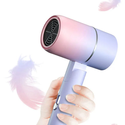 MIni Folding Hairdryer 750W with Carrying Bag Hot Air Anion Hair Care for Home Travel Hair Dryer Dormitory Blow Drier 220V-240V