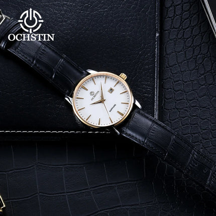 OCHSTIN Luxury Brand Couple Quartz Watches Luxury Brand Waterproof Men's And Women's Valentine's Day Wrist Watch Gift for Lovers