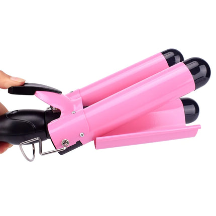 Professional Hair Curling Iron Ceramic Triple Barrel Hair Curler Irons Hair Wave Waver Styling Tools Hair Styler Wand