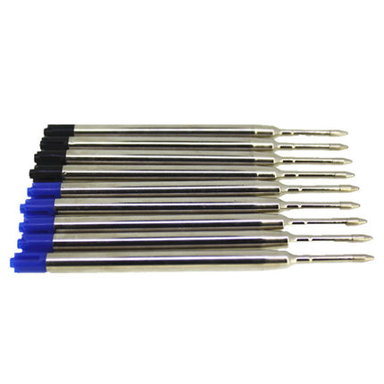 6pcs 0.7mm Ballpoint Medium Point Point Pen Refills Replacement Refills for Parker Pens School Office Stationery Supplies