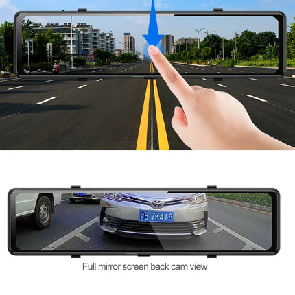 4K 3840*2160P 11 Inch  Car DVR Dash Cam WIFI GPS Sony IMX415 Rear View Mirror 1080P Car Camera Video Recorder Park Monitor