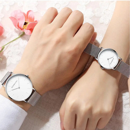 CHENXI Men And Women Watch Luxury Ultra Thin Quartz Couple Watches Elegant Dress Ladies Gift Wristwatch Men's Relogio Masculino