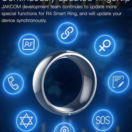 Jakcom R4 Smart Ring New Technology NFC ID M1 Magic Finger Ring For Android IOS Windows NFC Phone Smart Accessories