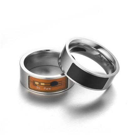 NFC Smart Chip Ring Mobile Phone Label Smart Ring New Technology NFC Wearable Smart Ring B