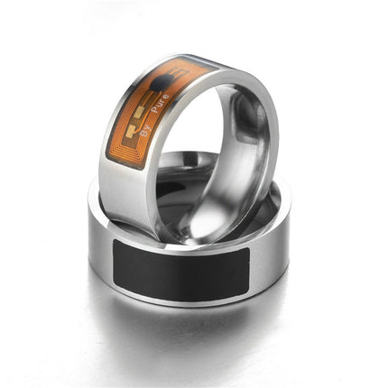 NFC Smart Chip Ring Mobile Phone Label Smart Ring New Technology NFC Wearable Smart Ring B