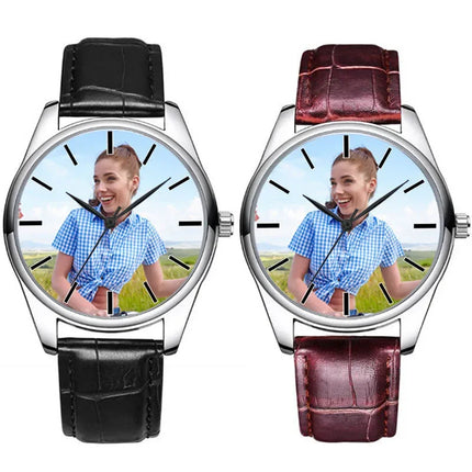 A4730 Custom Photo watch DIY watches Waterproof unisex for men women Lovers put your own image Personalized Birthday Gift