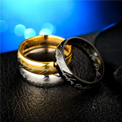 Men's Trendy Fashion Stainless steel Ring Jewelry, for Daily Wear, for Banquet Party Holiday Birthday Anniversary Gift