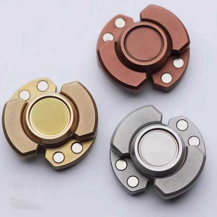 Multiple Play Magnetic Slider Fidget Spinner EDC Adult Fidget Toys Anti Stress Hand Spinner ADHD Anxiety Autism Stress Relief