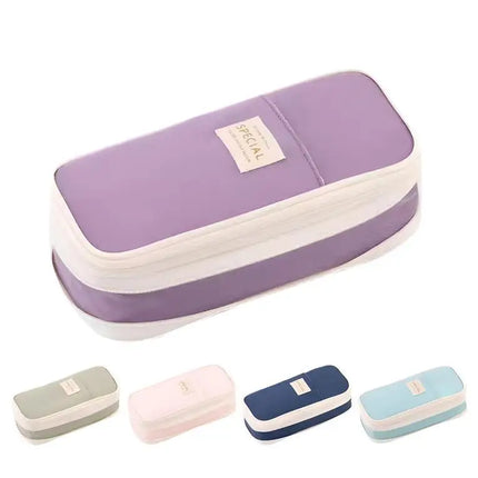 Pencil Cases Large Capacity Pencil Bag Pouch Holder Box for Girls Office Student Stationery Organizer School Supplies