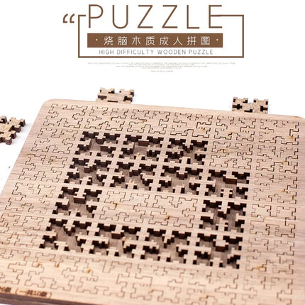 Impossible Adult Jigsaw Wooden Puzzles For Adults Games Brain Burning Wooden Puzzle Children 3D Puzzle Brain-teaser Puzzle Toys