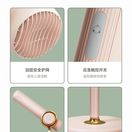 Pinshile Vertical Hair Dryer Negative Ion Hair Care Lazy Children Standing Floor Remote Control Hair Dryer Home Artifact Hair