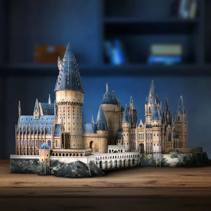 Harry Potter Hogwarts Magic Castle 3D Puzzle Paper Astronomy Tower Jigsaw Model Express Assembled Game Toys For Kids Gifts