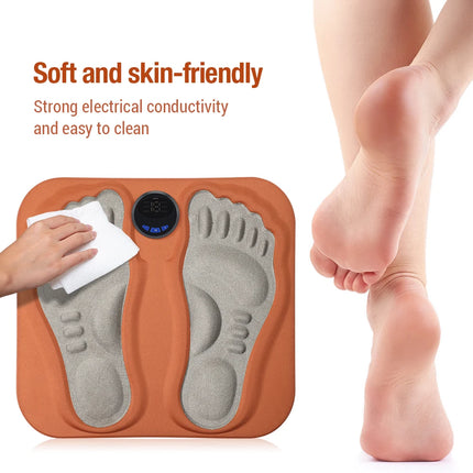 Smart 3D Foot Massage Pad Feet Massager Improve Blood Circulation Relax Muscles Slim Legs Rechargeable Foot Pad