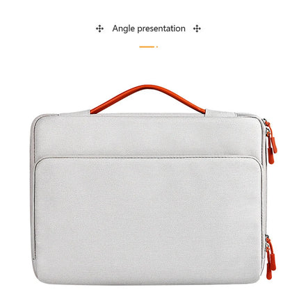 Laptop Bag for MacBook 2023 Air 15 A2941 Case M2 Pro 13 14 15.4 Shockproof and Waterproof Fabric Handbag for MacBook 13.3 Inch