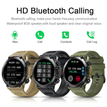 MEVADEN 1.39 Inch HD Bluetooth Call Smart Watch Men Sports Fitness Tracker Heart Monitor 400mAh Smartwatch For Android IOS K56