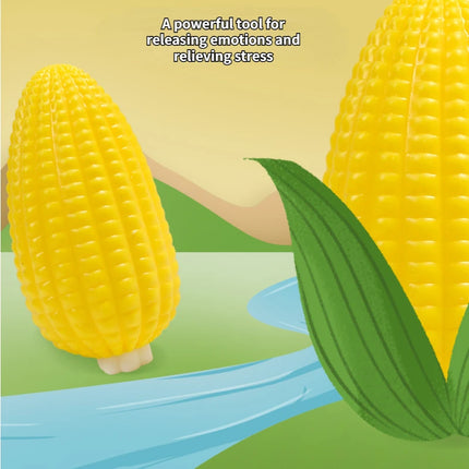 New And Unique Simulated Release Corn Release And Decompression  Soft Adhesive Corn Children's Pinching And Decompression Toys