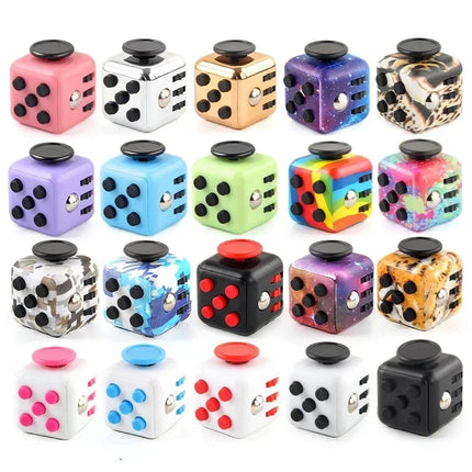 fidget toys Anti Stress Cubes Rainbow Fingertip Infinity Magic Cubo Infinito Square Sensory Toys Decompression