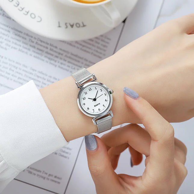 Women Silver Bracelet Watches Small Women Wrist Watch Women Watches Fashion Women's Watches Clock Reloj Mujer Relogio Feminino