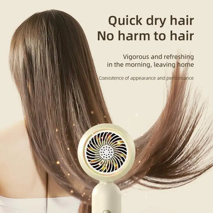 Hair Dryer High-Speed Electric Turbine Airflow Low Noise Constant Temperature And Quick Drying Suitable For Home Salons