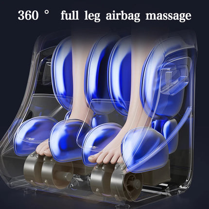 Foot Massager Machine for Pain Relief Red Light Shiatsu Kneading Stimulator Massager for Calf Leg Foot Spa Relaxation Treatment