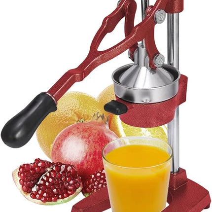 Commercial Heavy Duty Cast Iron Hand Press Manual Orange Citrus Lemon Lime Grapefruit Pomegranate Fruit Juice Squeezer Machine