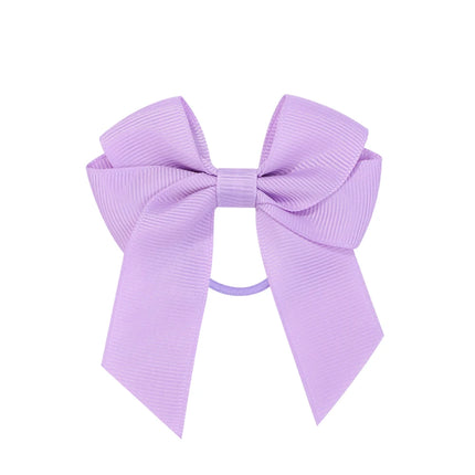 2/1Pcs Sweet Hair Ribbon Hair Band for Girls Toddler Cheer Bow Head Rope Kids Headwear Double Ponytail Support Hair Accessories