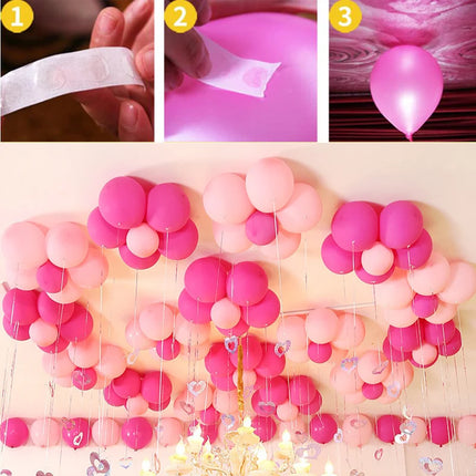 Balloon glue dot for balloons accessories ballon dot birthday wedding party balloons glue sticker balloons stand arch baloon