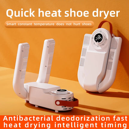 Intelligent shoe dryer Dry and wet deodorization timing double V shoe dryer foldable quick drying shoe dryer