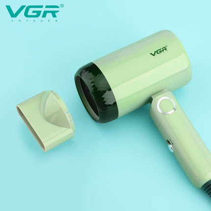 VGR Hair Dryer Professional Dryer Foldable Hair Dryer Machine Overheating Protection Hair Salon for Household Use Mini V-421