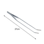 Curved tweezers