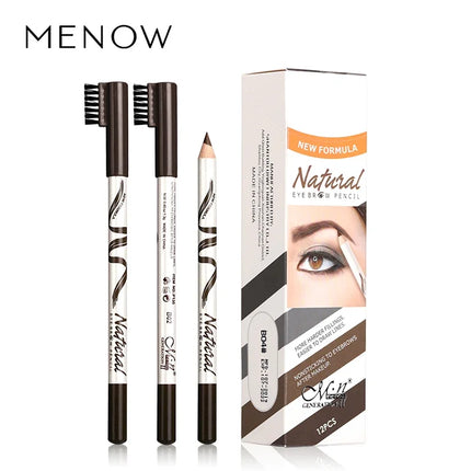 2 PCS Waterproof Eyebrow Pencil 5 Colors Eyebrow Pen for Women Beauty Cosmetic Eyebrow Pencil Cosmetics Tool