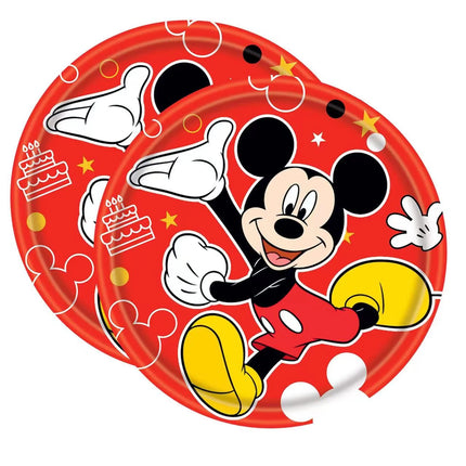 Disney Mickey Mouse Birthday Party Decoration Mickey Balloon Disposable Tableware Backdrops Baby Shower Kids Boys Party Supplies