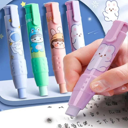 Stretchable Eraser Drawing Design Office Pressing Eraser Creative Cartoon Cute Student Stationery (Free Eraser Replacement Core)