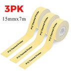 3PK 15mmx7m -Yellow