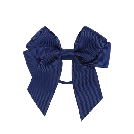 2/1Pcs Sweet Hair Ribbon Hair Band for Girls Toddler Cheer Bow Head Rope Kids Headwear Double Ponytail Support Hair Accessories