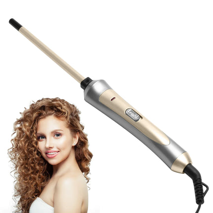 Hair Curling Iron 9mm Curler Wand Professional Curly Tongs Ceramic Electric Hair Curler Salon Styling Tools Small Crimping Iron