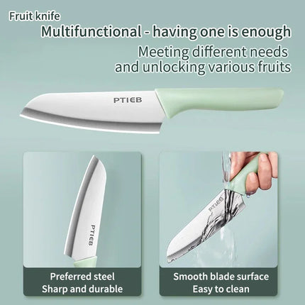 Delicate fruit knife Kitchen multi-purpose paring knife Stainless steel sharp Chef's knife Outdoor camping kitchen cooking tools