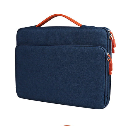 Laptop Bag for MacBook 2023 Air 15 A2941 Case M2 Pro 13 14 15.4 Shockproof and Waterproof Fabric Handbag for MacBook 13.3 Inch