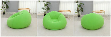 1pc Thickened Inflatable Spherical Lazy Sofa Lounge Chair, Outdoor Inflatable Lazy Sofa Lounge Chair, Plush Sofa (Without Air Pu