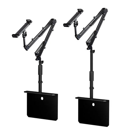 OUTMIX Bed Tablet Stand for 4-12.9 inches Phone Tablet Lazy Arm Bed Desk Tablet Mount Telescopic Support for iPad Mini Free Clip