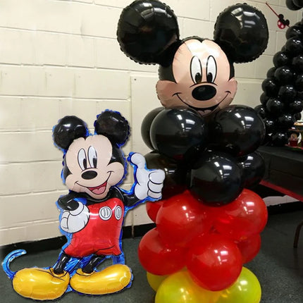 Disney Mickey Minnie Mouse Foil Balloon Baby Shower Birthday Cartoon Mickey Mouse Balloon Party Decoration Air Globos Supplies