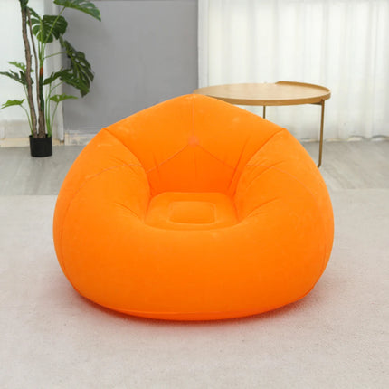 1pc Thickened Inflatable Spherical Lazy Sofa Lounge Chair, Outdoor Inflatable Lazy Sofa Lounge Chair, Plush Sofa (Without Air Pu