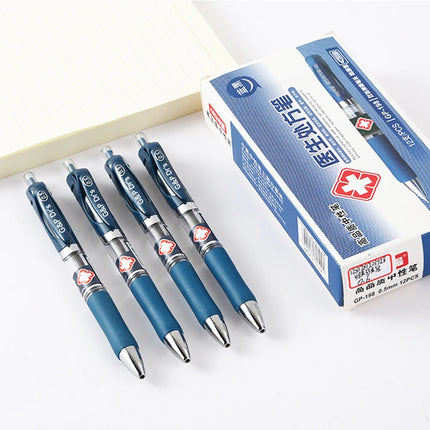 K35 Nurse Press Type Gel Pen Doctors Supplies 0.5mm Dark Blue Smooth Writing Pen Refills for Student Writing Stationery Pens