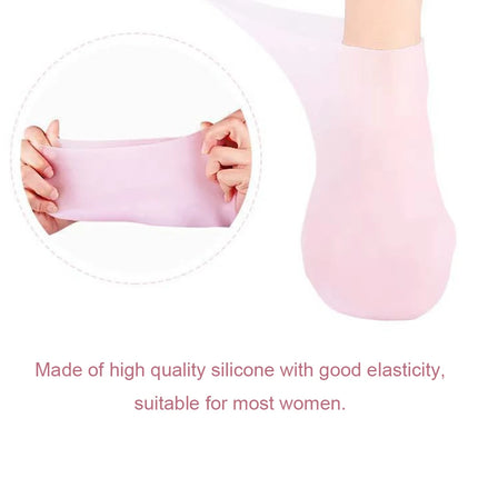 Silicone Exfoliating Socks & Gloves Anti Slip Foot & Hand Spa Mask Hands Peeling Gloves Prevents Dryness Feet/Hand Care Tools